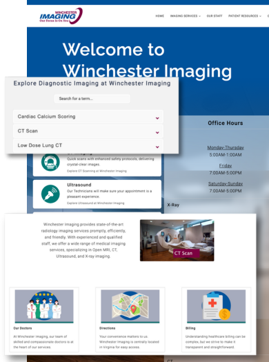 Winchester Imaging website